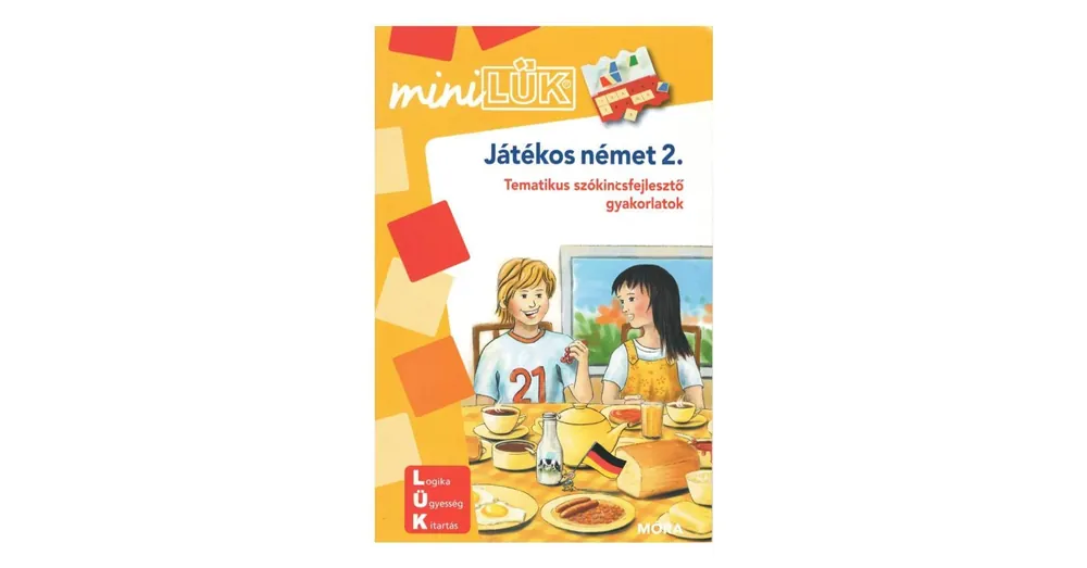 Játékos német 2. - Mini Lük füzet Kedvezmény