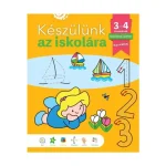 Készülünk az iskolára - 3-4 éveseknek foglalkoztató füzet Gyors szállítás