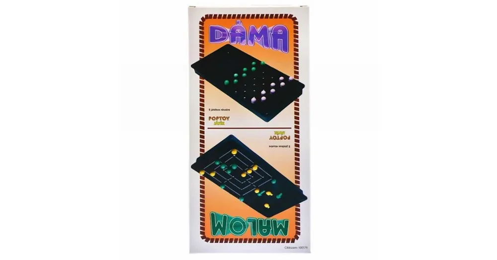 Malom és dáma készlet - Poptoy Árcsökkenés