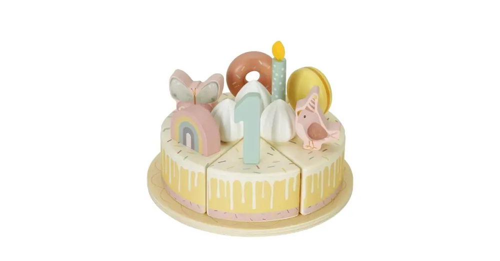 Szezonális akció Little Dutch Szülinapi Torta - Pink