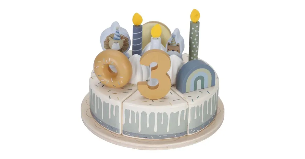 Expressz szállítás Little Dutch Gyerek Szülinapi Torta - Kék
