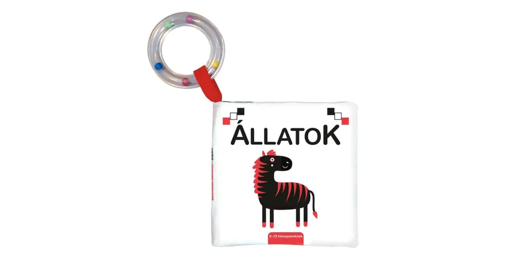 Kontrasztos babakönyv - állatok Biztonságos vásárlás