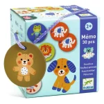 Azonnali szállítás Memória játék - Memo Stuffed animals - Djeco