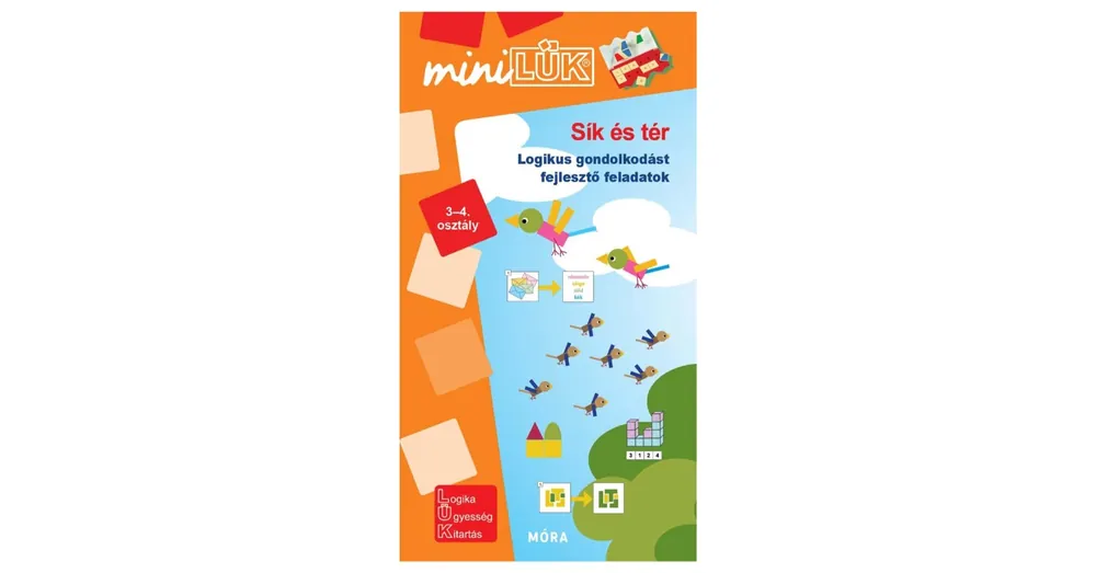 Mini lük füzet - Sík és tér 3-4. osztály Nézd meg most