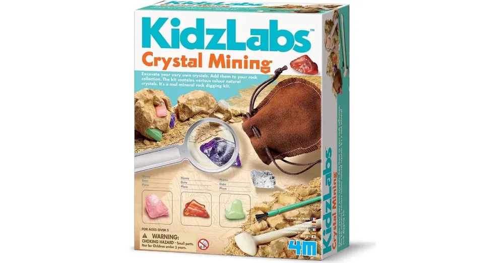Régész szett kristályokkal - 4M KidzLabs Bestseller