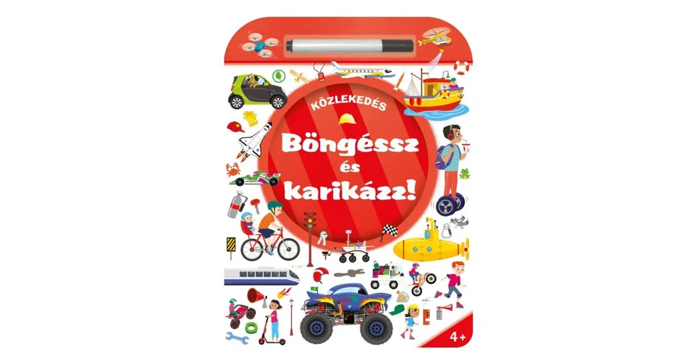 Kihagyhatatlan ajánlat Böngéssz és karikázz! - Közlekedés letörölhető foglalkoztató