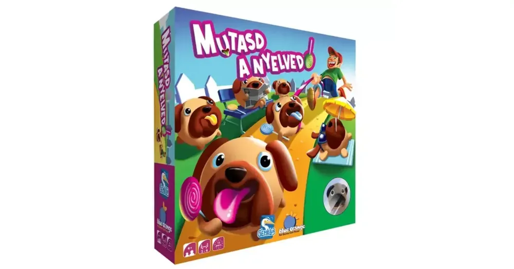 Bestseller Mutasd a nyelved! vicces kutyás memória társasjáték