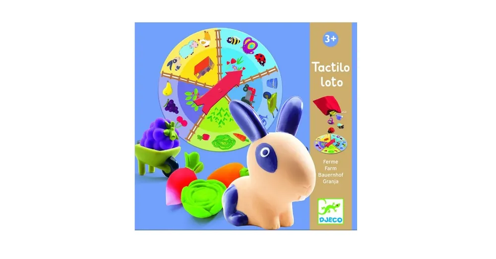Forma tapintós játék - Tactilo loto - Djeco Outlet