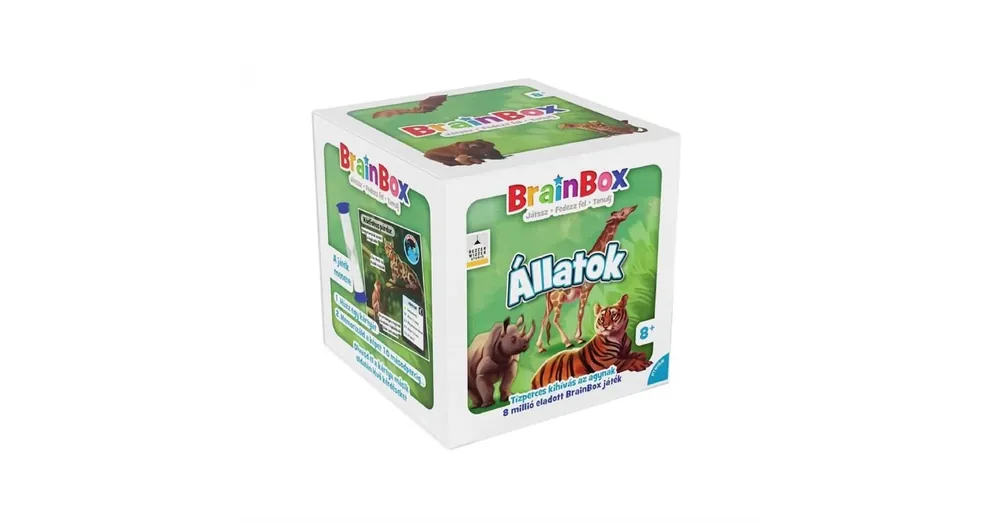 Brainbox - Állatok társasjáték Új kiadás! Olcsó