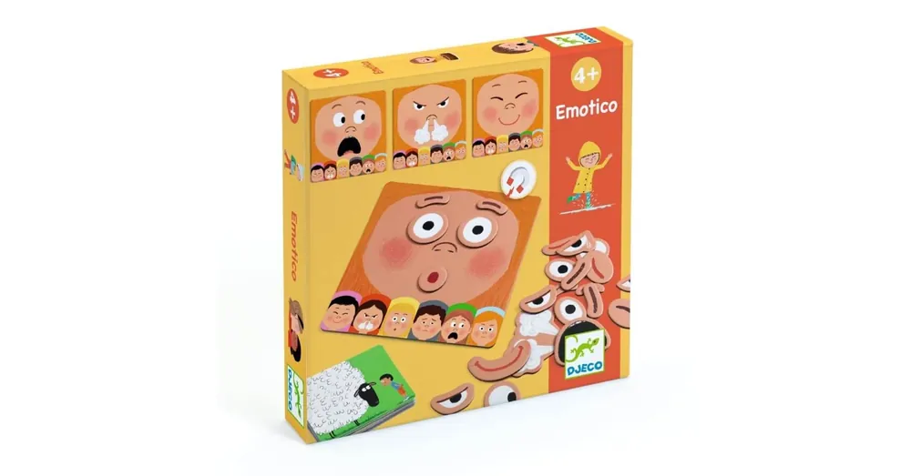 Újdonság Emotico - Érzelmek, szituációk mágneses fejlesztő játék