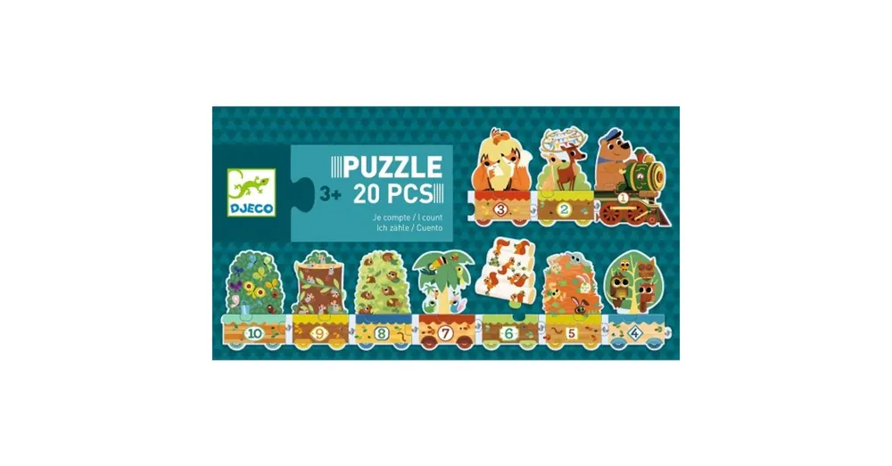 Szuper akció Számpárosító puzzle - 10-ig számolok