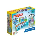 Akció Mágneses kocka puzzle gyerekeknek - járművek