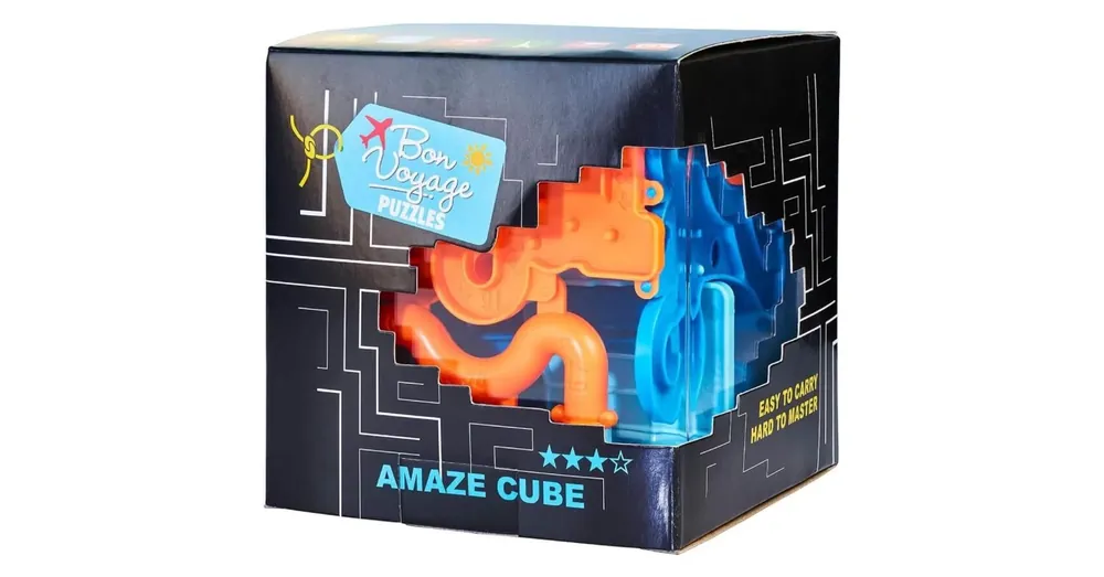 Vedd meg online Bon Voyage puzzles Amaze Cube 3D golyóvezető kocka