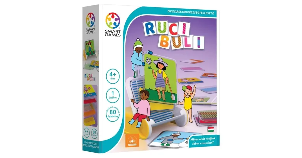 Újdonság Ruci Buli öltöztetős fejlesztő játék
