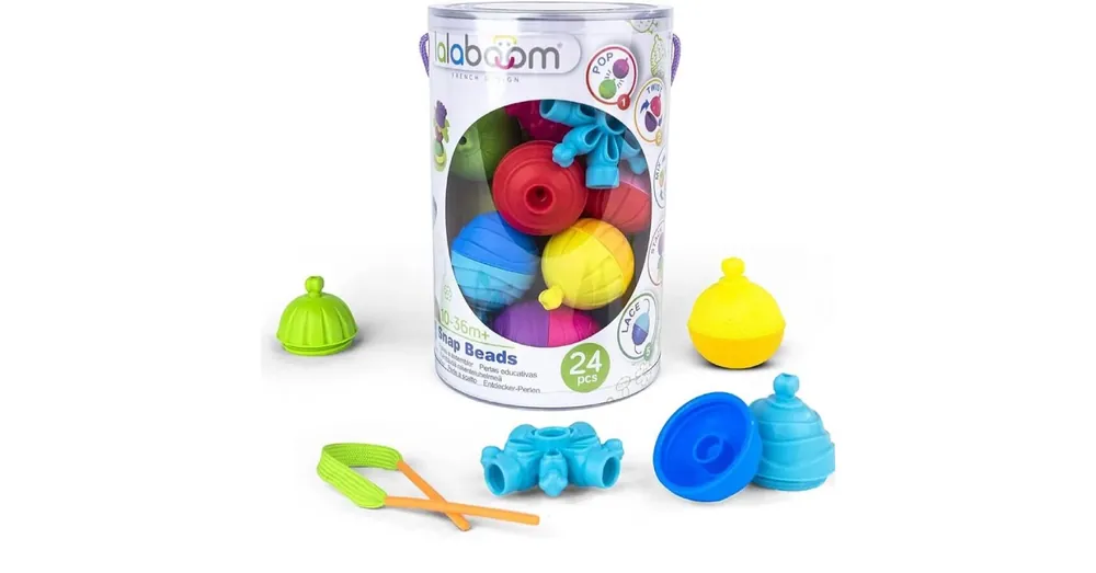 Lalaboom Montessori bébi fejlesztőjáték 24 részes Vásárlói kedvenc