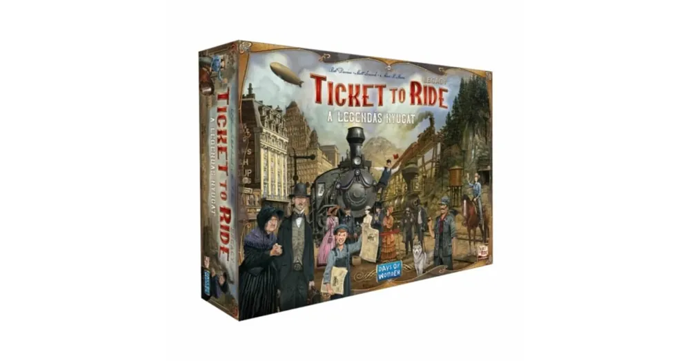Legnépszerűbb Ticket to Ride Legacy - A legendás nyugat társasjáték