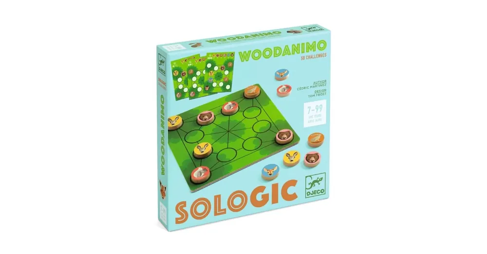 Szezonális akció Woodanimo logikai játék - Djeco