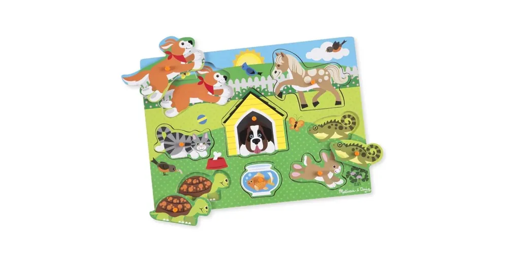 Háziállatos formaillesztő puzzle játék Kiárusítás