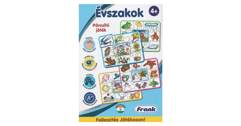 Olcsóbb Évszakok párosító puzzle játék