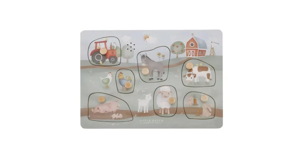 Little Dutch állatos hangos puzzle Vedd meg online