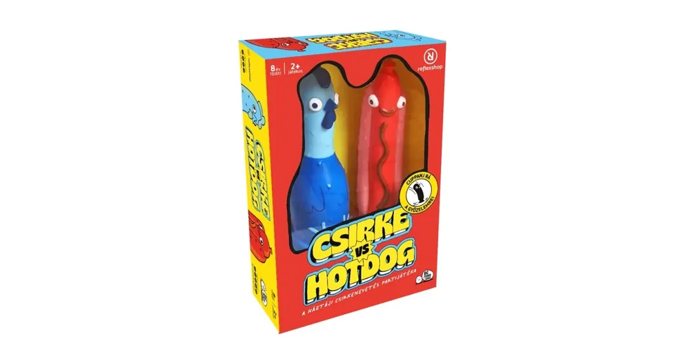 Csirke vs hotdog társasjáték Ne maradj le