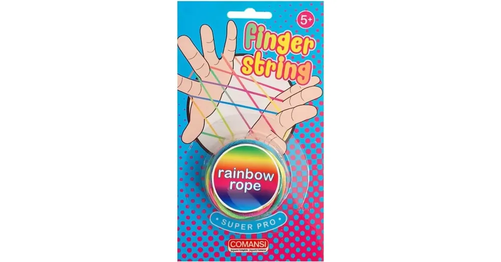 Finger String szivárvány színű macskabölcső Népszerű