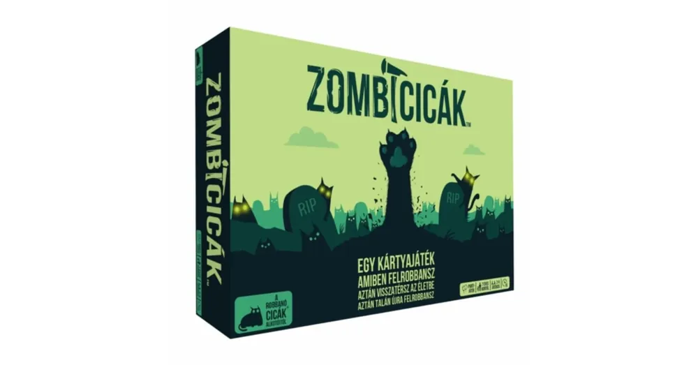 Exkluzív ajánlat Zombicicák kártyajáték
