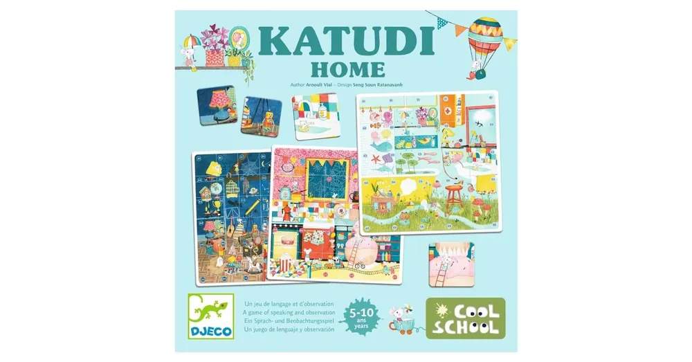 Azonnali szállítás Katudi Home Társasjáték - Fedél alatt