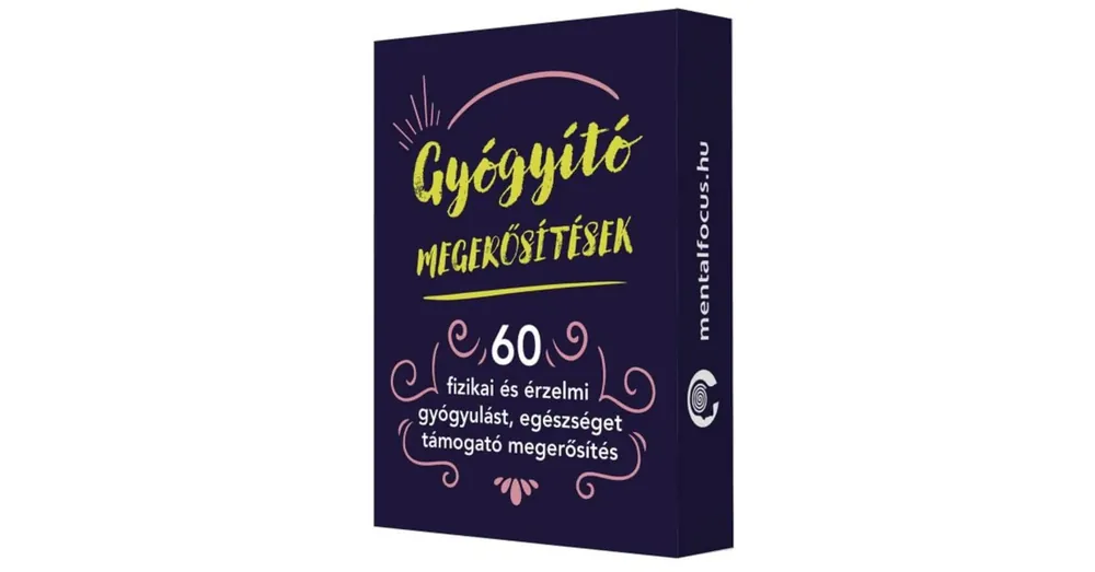 Ne maradj le Gyógyító, pozitív megerősítések kártyák