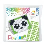 Pixel kulcstartó - panda Biztonságos vásárlás