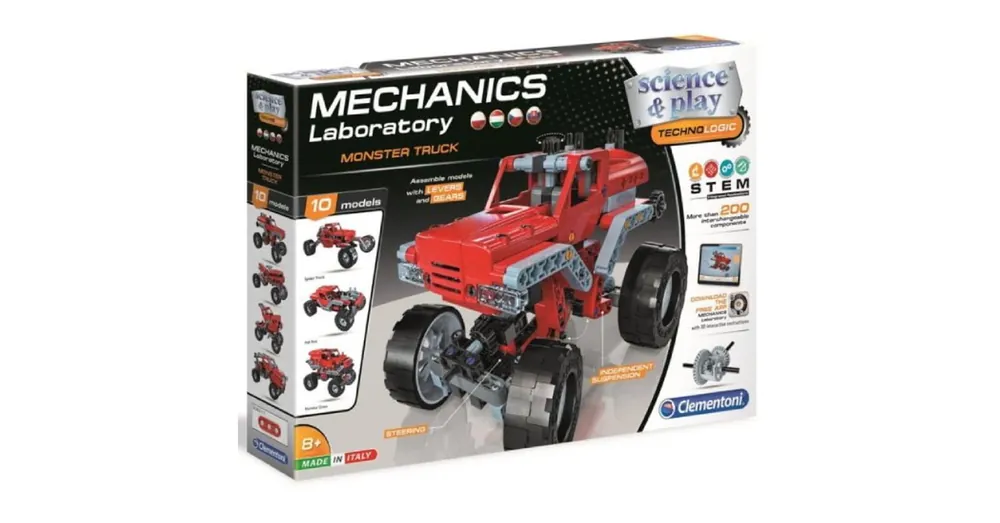 Mechanikus műhely - Monster truck 10 az 1-ben építőjáték Ne maradj le