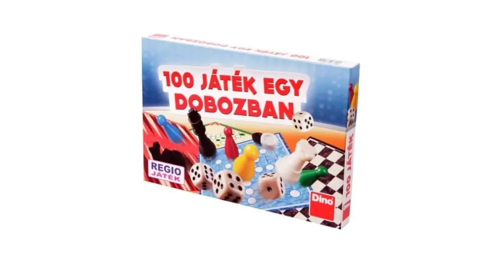 Olcsóbb 100 játék egy dobozban játékgyűjtemény