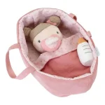 Little Dutch Rosa plüss játék baba mózeskosárban Gyors szállítás