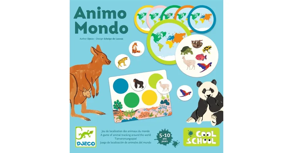 Animo Mondo élő-világ lottó társasjáték Olcsóbb