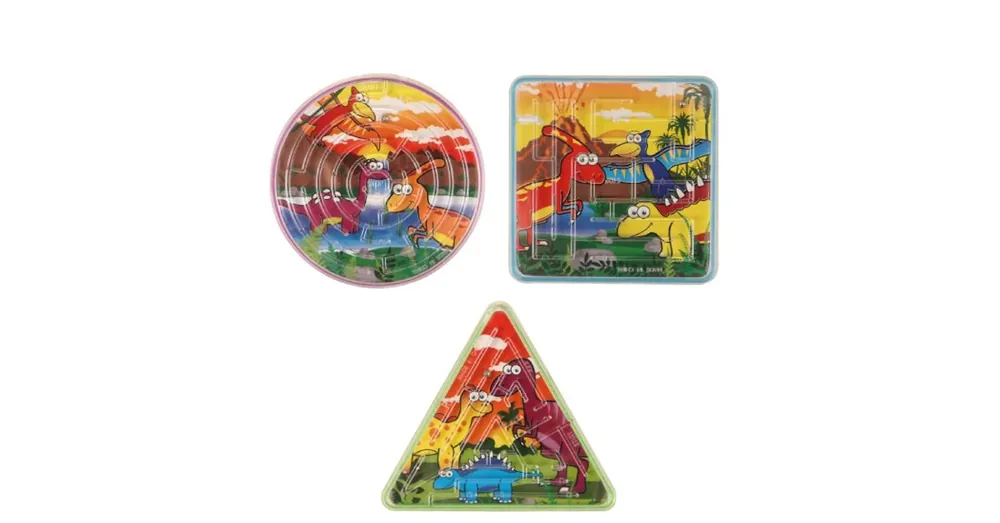 Dinoszauruszos golyólabirintus mini játék (1 db) Expressz kézbesítés