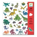160 darabos dinoszauruszos matrica készlet Djeco Korlátozott ajánlat