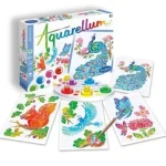 Aquarell festés gyerekeknek - páva Olcsóbb