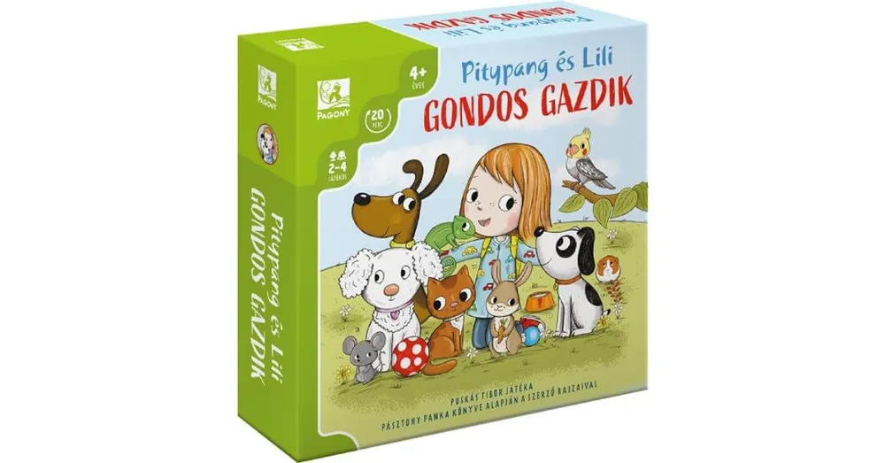 Különleges ajánlat Gondos gazdik Pitypang és Lili társasjáték