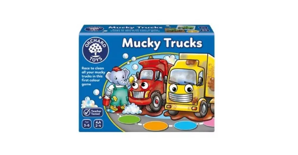 Népszerű Mucky Trucks - Maszatos kocsik Orchard társasjáték