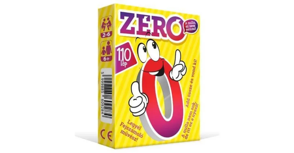 Zéró - A nulla, az nem semmi kártyajáték Szezonális akció