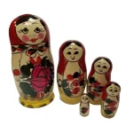 Prémium Matrjoska baba - 5 darabos készlet