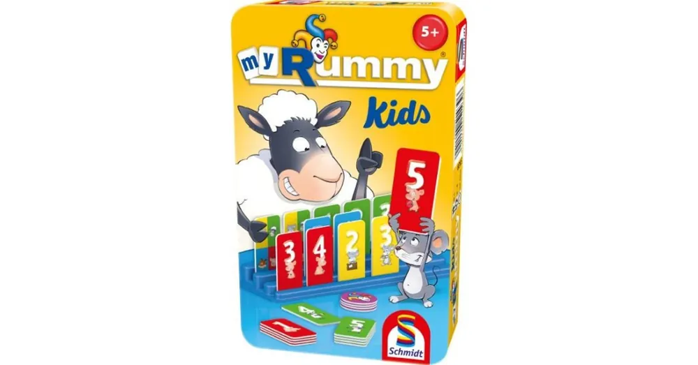 Römi játék gyerekeknek - Schmidt MyRummy Kids Biztonságos fizetés