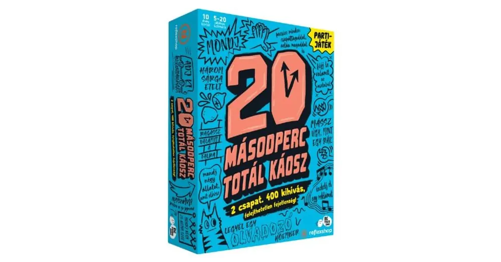 Árengedmény 20 másodperc totál káosz társasjáték