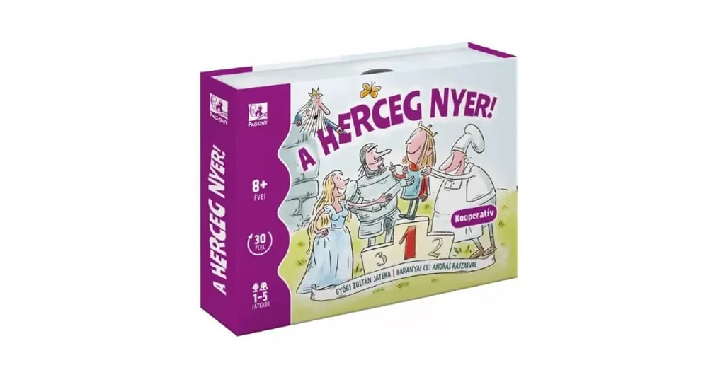Olcsóbb A herceg nyer! társasjáték