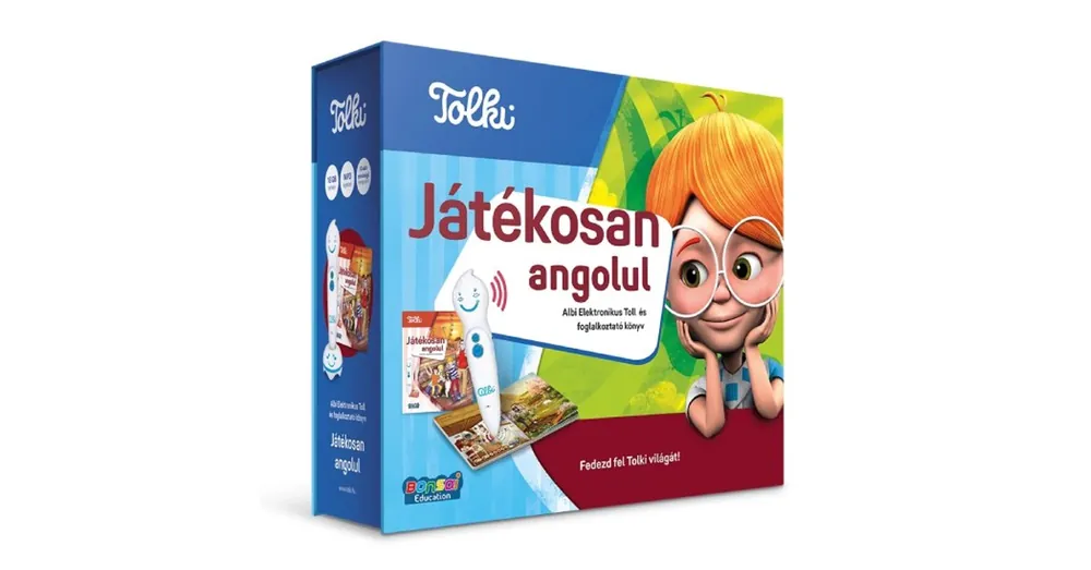 Tolki Játékosan angolul - interaktív könyv készlet Vedd meg most