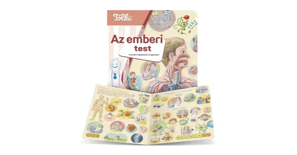 Olcsó Tolki Az emberi test könyv toll nélkül