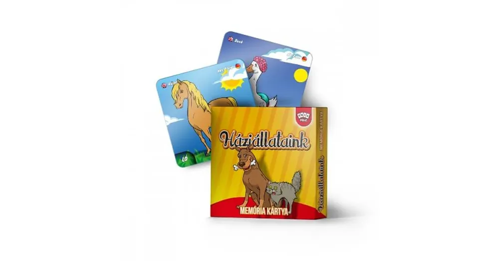 Olcsó Memória kártya gyerekeknek - Háziállatok