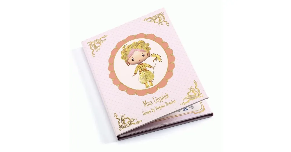Miss Lilypink - Mini matricás öltöztető Djeco Ne maradj le