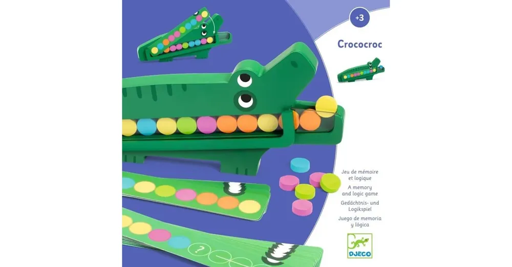 Különleges ajánlat Crococroc - Krokodilos logikai játék