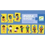 Vedd meg most Sorozat puzzle - Öltözködés Djeco